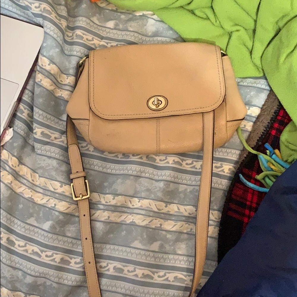 Coach cross body purse